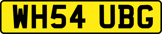 WH54UBG