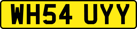 WH54UYY