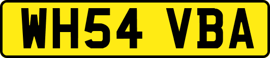 WH54VBA