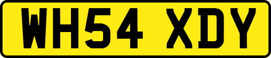 WH54XDY