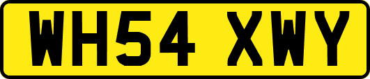 WH54XWY
