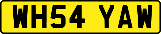 WH54YAW