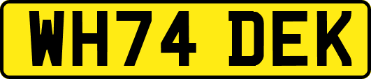 WH74DEK