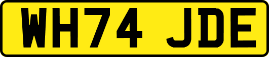 WH74JDE