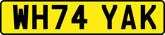 WH74YAK