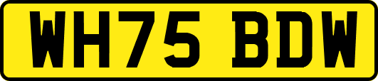 WH75BDW