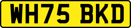 WH75BKD