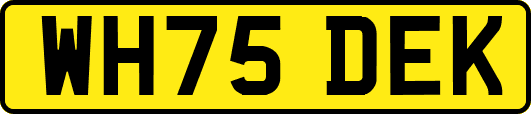 WH75DEK