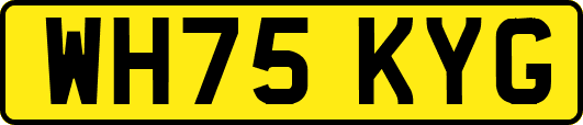 WH75KYG