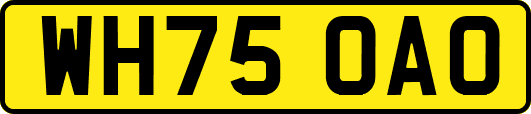 WH75OAO