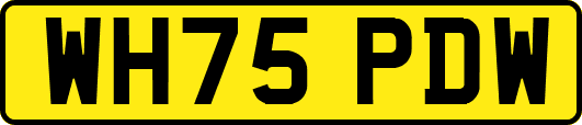 WH75PDW