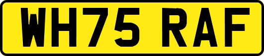 WH75RAF