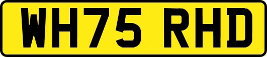 WH75RHD