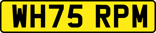 WH75RPM