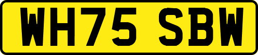 WH75SBW