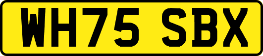 WH75SBX