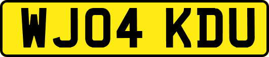 WJ04KDU