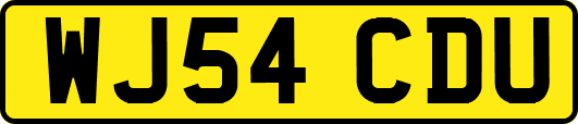 WJ54CDU