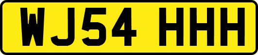 WJ54HHH