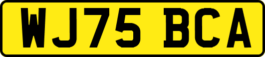 WJ75BCA
