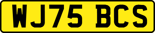 WJ75BCS