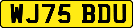 WJ75BDU