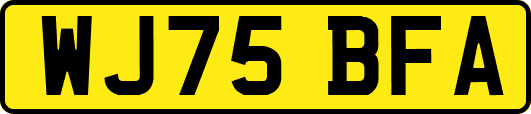 WJ75BFA