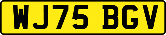 WJ75BGV