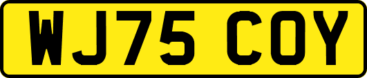 WJ75COY