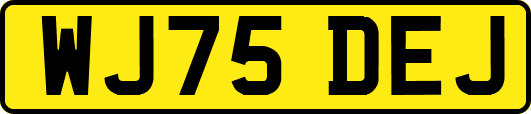 WJ75DEJ