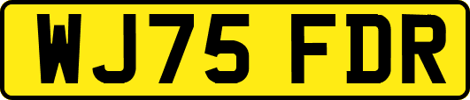 WJ75FDR