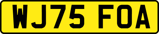 WJ75FOA