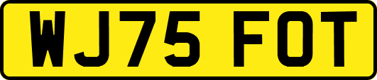 WJ75FOT