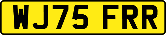 WJ75FRR