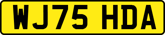 WJ75HDA