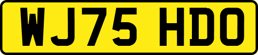 WJ75HDO