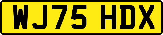 WJ75HDX