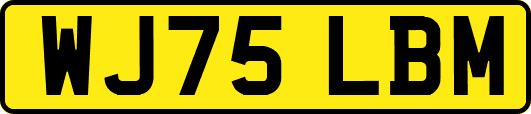 WJ75LBM