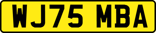 WJ75MBA
