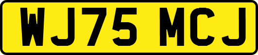 WJ75MCJ