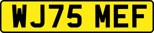 WJ75MEF