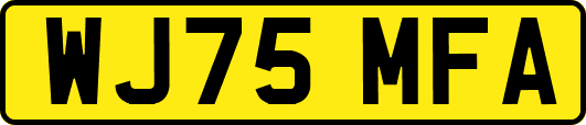 WJ75MFA
