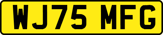 WJ75MFG