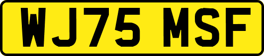 WJ75MSF