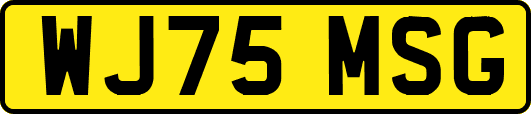 WJ75MSG
