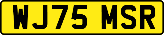 WJ75MSR
