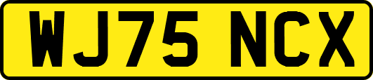 WJ75NCX