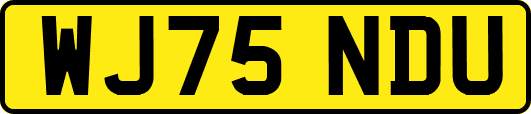 WJ75NDU