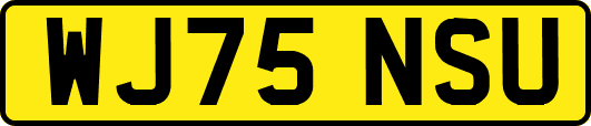 WJ75NSU