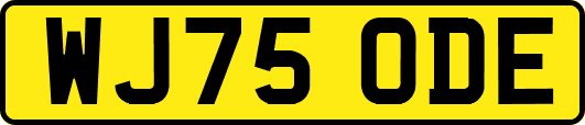 WJ75ODE